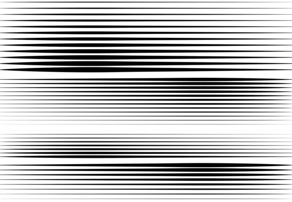 Linien Streifen Abstrakter Geometrischer Hintergrund Muster Horizontale Schwarz Weiße Linien — Stockvektor