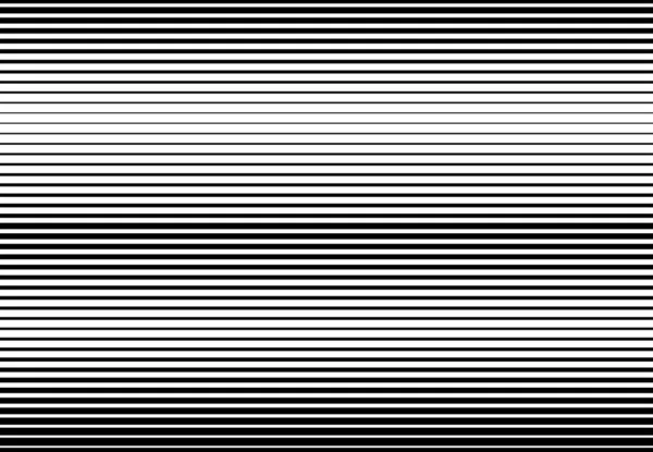 Lignes Rayures Abstraites Fond Géométrique Motif Lignes Horizontales Noires Blanches — Image vectorielle