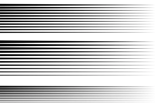 Lignes Rayures Abstraites Fond Géométrique Motif Lignes Horizontales Noires Blanches — Image vectorielle