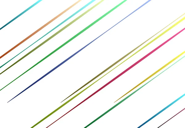 Lignes Obliques Diagonales Colorées Aléatoires Avec Remplissage Dégradé Stries Éparses — Image vectorielle