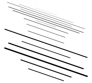 Dinamik köşegen ve eğimli çizgi elemanı. Eğimli, eğimli ve eğimli çizgiler. Patlama, radyal çizgiler, şeritler. hız, iz ve yakınlaşma çizgileri komik efekt