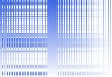 Tek renkli beyaz gradyan ızgara, ağ, kafes ya da ızgara. Kesişen doğrular vektör illüstrasyonu