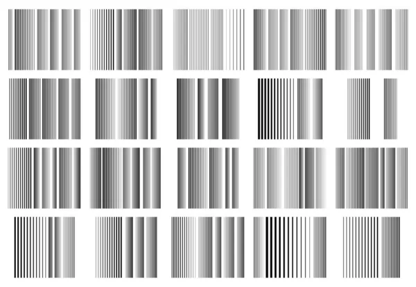 Halftone Verticale Rechte Parallelle Willekeurige Lijnen Strepen Patroon Achtergrond Lijnen — Stockvector