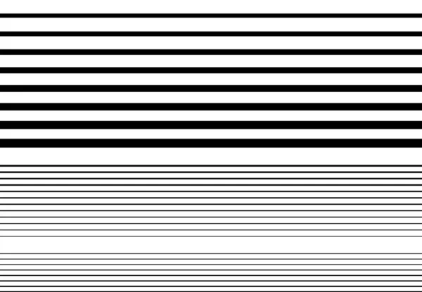 Halbtonzufällige Horizontale Gerade Parallele Linien Streifenmuster Und Hintergrund Linien Vektor — Stockvektor