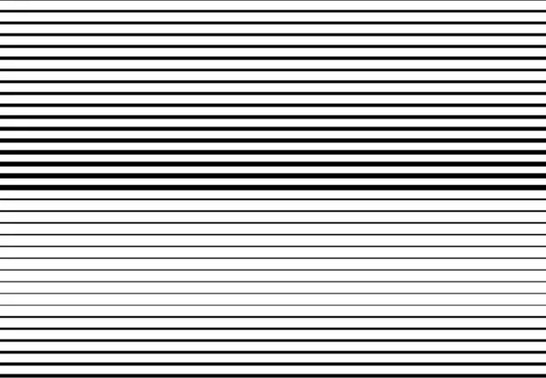 Halftone Random Horizontal Straight Parallel Lines Stripes Pattern Background Lines — Stock Vector