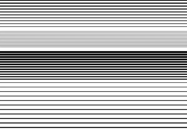 Halftone Random Horizontal Straight Parallel Lines Stripes Pattern Background Lines — Stock Vector