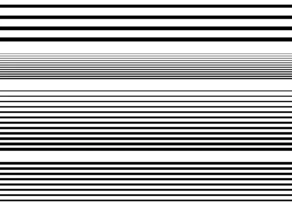 Halftone Random Horizontal Straight Parallel Lines Stripes Pattern Background Lines — Stock Vector