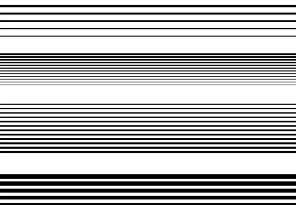 Halftone Lignes Parallèles Droites Horizontales Aléatoires Motif Rayures Fond Lignes — Image vectorielle