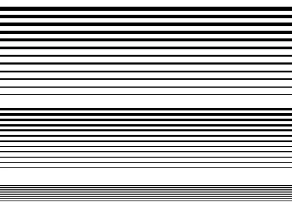 Halftone Random Horizontal Straight Parallel Lines Stripes Pattern Background Lines — Stock Vector