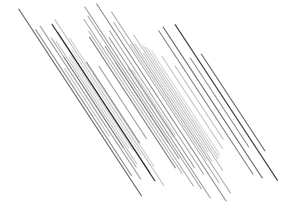 动态对角线和倾斜线元素 斜和倾斜的条纹 径向条纹 小径和变焦线的喜剧效果 — 图库矢量图片