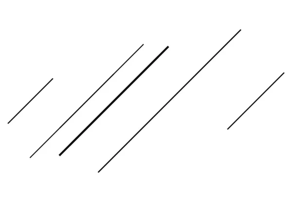 Élément Dynamique Diagonale Lignes Obliques Rayures Obliques Obliques Inclinées Éclatement — Image vectorielle