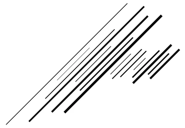 Elemento Dinámico Líneas Diagonales Inclinadas Rayas Oblicuas Sesgadas Inclinadas Estallido — Archivo Imágenes Vectoriales