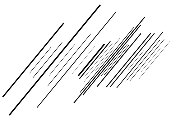 Élément Dynamique Diagonale Lignes Obliques Rayures Obliques Obliques Inclinées Éclatement — Image vectorielle