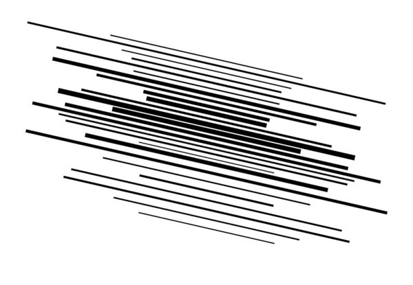 Элемент динамических диагональных и наклонных линий. косой, косой и наклонной полосы. разрывы, радиальные полосы, полоски. скорость, след и масштабирование линий комический эффект