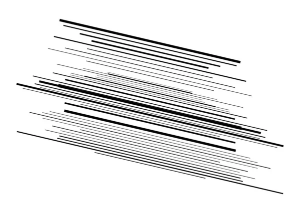 Élément Dynamique Diagonale Lignes Obliques Rayures Obliques Obliques Inclinées Éclatement — Image vectorielle