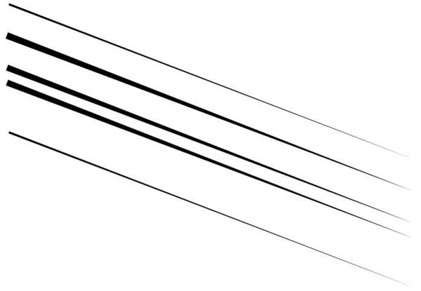 Dynamic Diagonal Slanting Lines Element Oblique Skew Tilted Stripes Bursting — Stock Vector