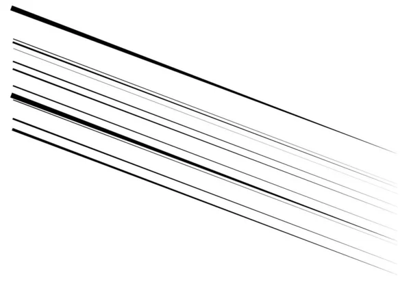 Élément Dynamique Diagonale Lignes Obliques Rayures Obliques Obliques Inclinées Éclatement — Image vectorielle