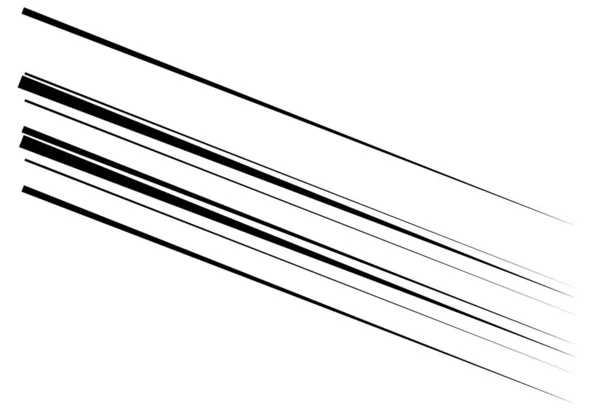 Élément Dynamique Diagonale Lignes Obliques Rayures Obliques Obliques Inclinées Éclatement — Image vectorielle