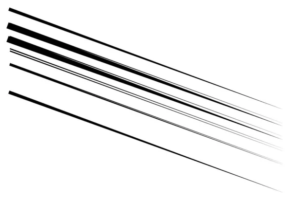 Élément Dynamique Diagonale Lignes Obliques Rayures Obliques Obliques Inclinées Éclatement — Image vectorielle