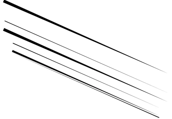 Élément Dynamique Diagonale Lignes Obliques Rayures Obliques Obliques Inclinées Éclatement — Image vectorielle