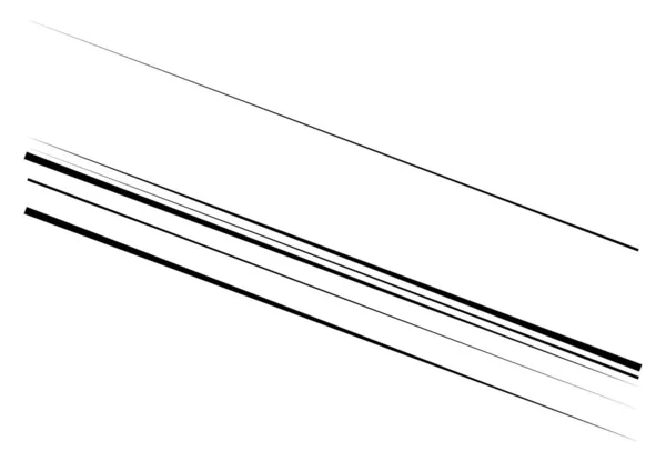 Élément Dynamique Diagonale Lignes Obliques Rayures Obliques Obliques Inclinées Éclatement — Image vectorielle