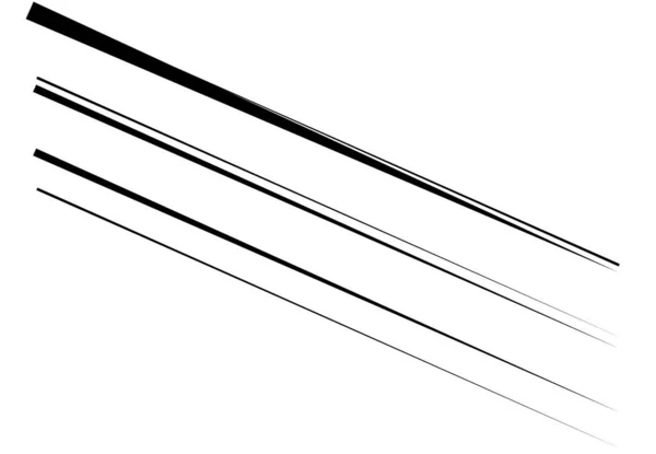 Élément Dynamique Diagonale Lignes Obliques Rayures Obliques Obliques Inclinées Éclatement — Image vectorielle