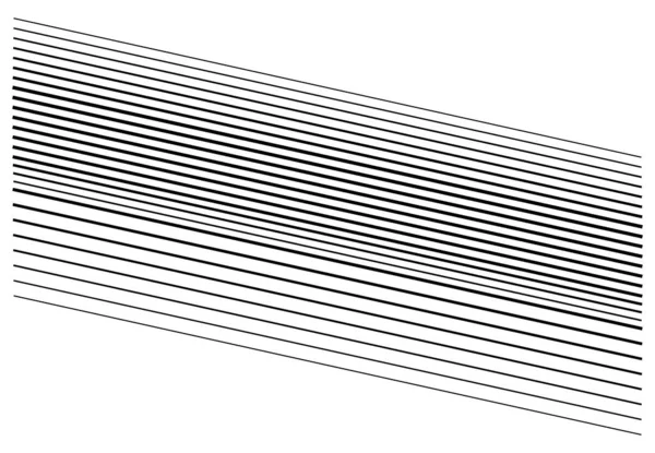 Dynamisch Diagonaal Schuine Lijnen Element Schuine Scheefgetrokken Gekantelde Strepen Barstende — Stockvector