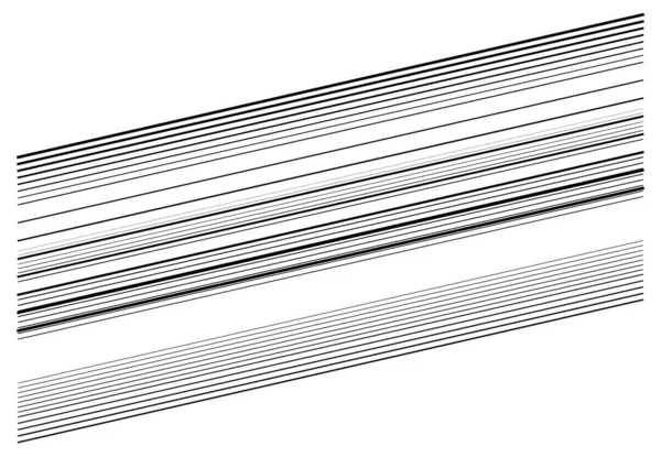 Élément Dynamique Diagonale Lignes Obliques Rayures Obliques Obliques Inclinées Éclatement — Image vectorielle