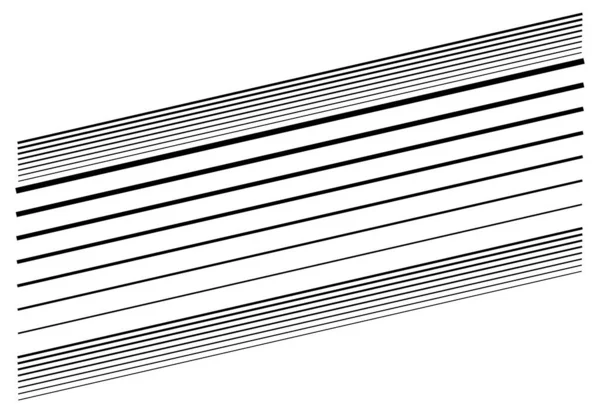 Dynamiska Diagonal Och Lutningslinjer Element Sneda Sneda Och Lutade Ränder — Stock vektor