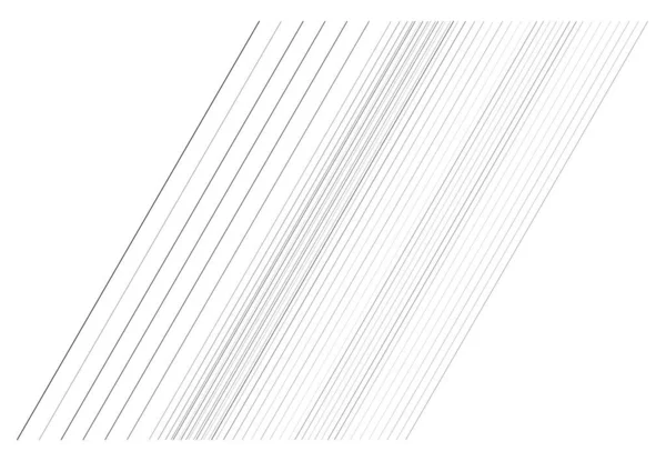 Dynamisk Diagonalt Element Helningselement Skrå Skjevt Skrånende Striper Sprengning Radiale – stockvektor