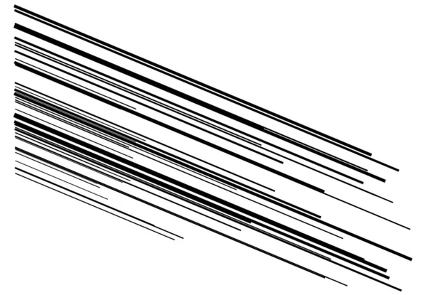 Élément Dynamique Diagonale Lignes Obliques Rayures Obliques Obliques Inclinées Éclatement — Image vectorielle