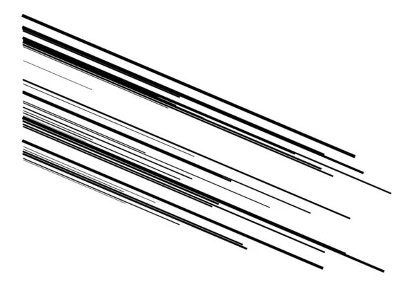 Élément Dynamique Diagonale Lignes Obliques Rayures Obliques Obliques Inclinées Éclatement — Image vectorielle