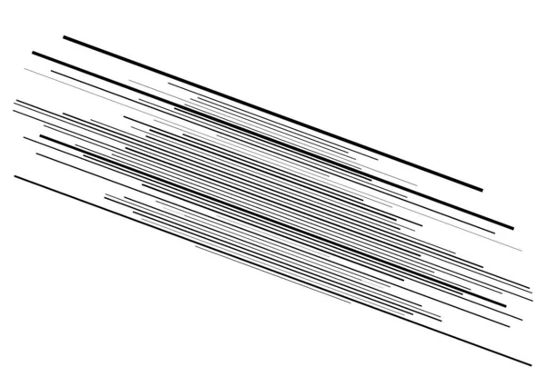 Élément Dynamique Diagonale Lignes Obliques Rayures Obliques Obliques Inclinées Éclatement — Image vectorielle