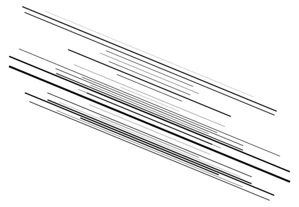 Elemento Dinámico Líneas Diagonales Inclinadas Rayas Oblicuas Sesgadas Inclinadas Estallido — Vector de stock