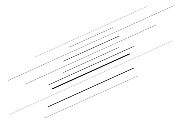 Élément Dynamique Diagonale Lignes Obliques Rayures Obliques Obliques Inclinées Éclatement — Image vectorielle