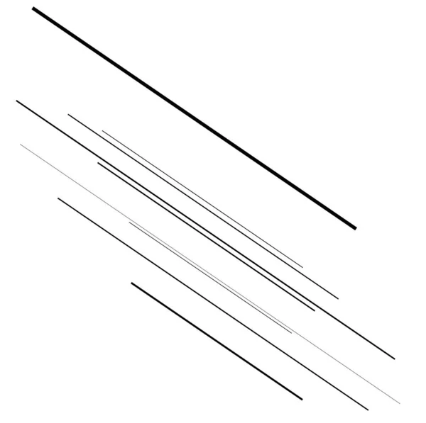 Dynamiska Diagonal Och Lutningslinjer Element Sneda Sneda Och Lutade Ränder — Stock vektor