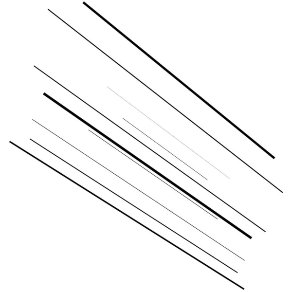 Dynamiska Diagonal Och Lutningslinjer Element Sneda Sneda Och Lutade Ränder — Stock vektor