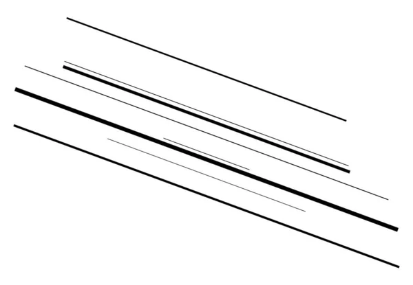 Élément Dynamique Diagonale Lignes Obliques Rayures Obliques Obliques Inclinées Éclatement — Image vectorielle