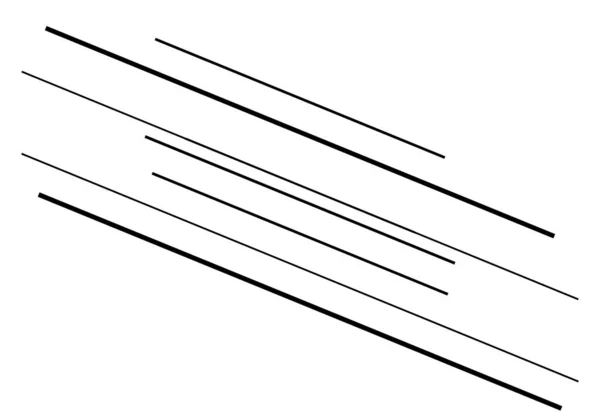 Dynamiska Diagonal Och Lutningslinjer Element Sneda Sneda Och Lutade Ränder — Stock vektor