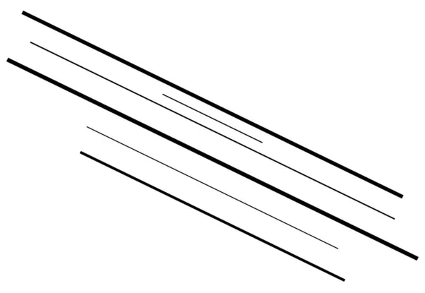 Élément Dynamique Diagonale Lignes Obliques Rayures Obliques Obliques Inclinées Éclatement — Image vectorielle