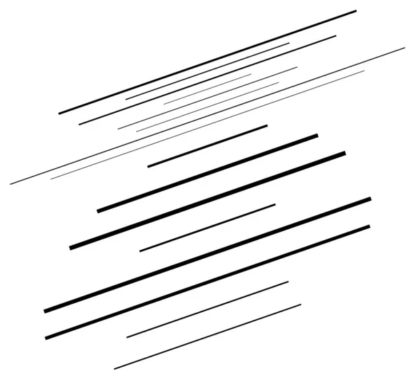 Elemento Dinámico Líneas Diagonales Inclinadas Rayas Oblicuas Sesgadas Inclinadas Estallido — Archivo Imágenes Vectoriales