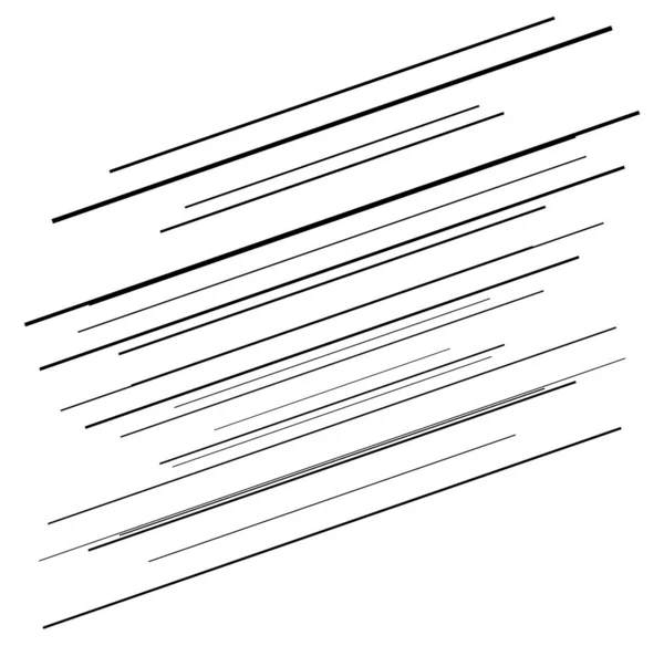 Élément Dynamique Diagonale Lignes Obliques Rayures Obliques Obliques Inclinées Éclatement — Image vectorielle