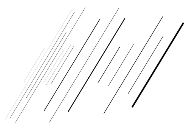 Dynamiska Diagonal Och Lutningslinjer Element Sneda Sneda Och Lutade Ränder — Stock vektor