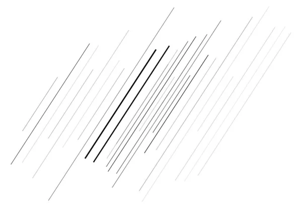动态对角线和倾斜线元素 斜和倾斜的条纹 径向条纹 小径和变焦线的喜剧效果 — 图库矢量图片
