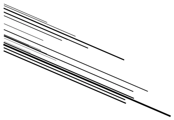 Élément Dynamique Diagonale Lignes Obliques Rayures Obliques Obliques Inclinées Éclatement — Image vectorielle