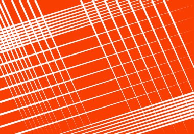 Basit monokrom, tek renkli ağ, ızgara, düz eğimli, eğimli, eğimli çizgilerin kesişmesi. soyut vektör illüstrasyonu