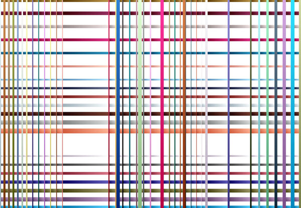 Mesh, grid, grill of overlapping, interlace, intersecting thin and thick lines. Vector illustration