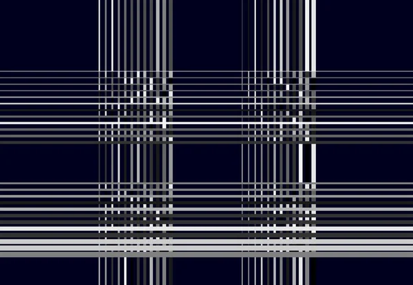 회색의 모자이크 스타일 선들을 교차하는 줄무늬 인터록 — 스톡 벡터