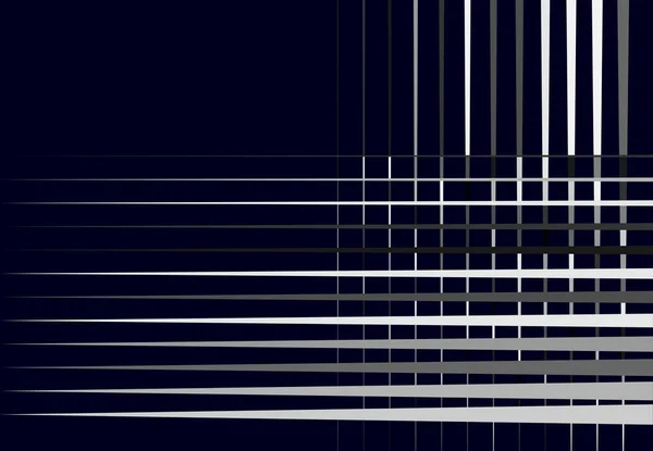 Graustufenmosaik Tessellationsnetz Gitter Gitter Aus Sich Überschneidenden Geraden Parallelen Linien — Stockvektor