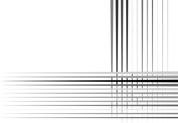 Graustufenmosaik Tessellationsnetz Gitter Gitter Aus Sich Überschneidenden Geraden Parallelen Linien — Stockvektor